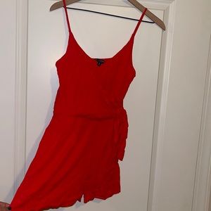 One Clothing Red Romper
